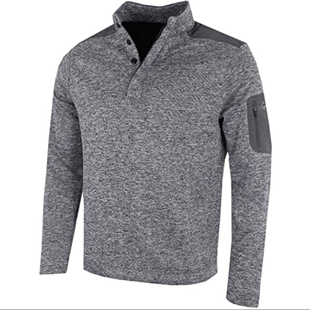 LIKE NEW Greg Norman Button Pullover Sweater
